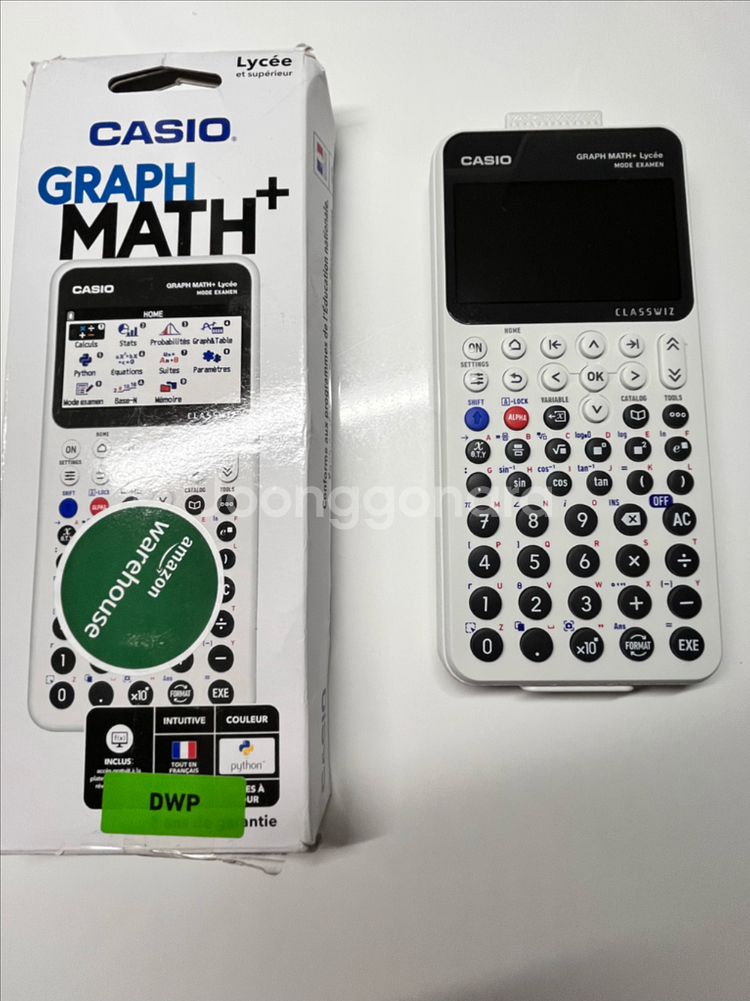 카시오 공학용계산기 cg100/math+--1