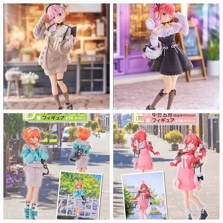 오등분 신부 따스함 A, B, D, E상 피규어 팔아요--0