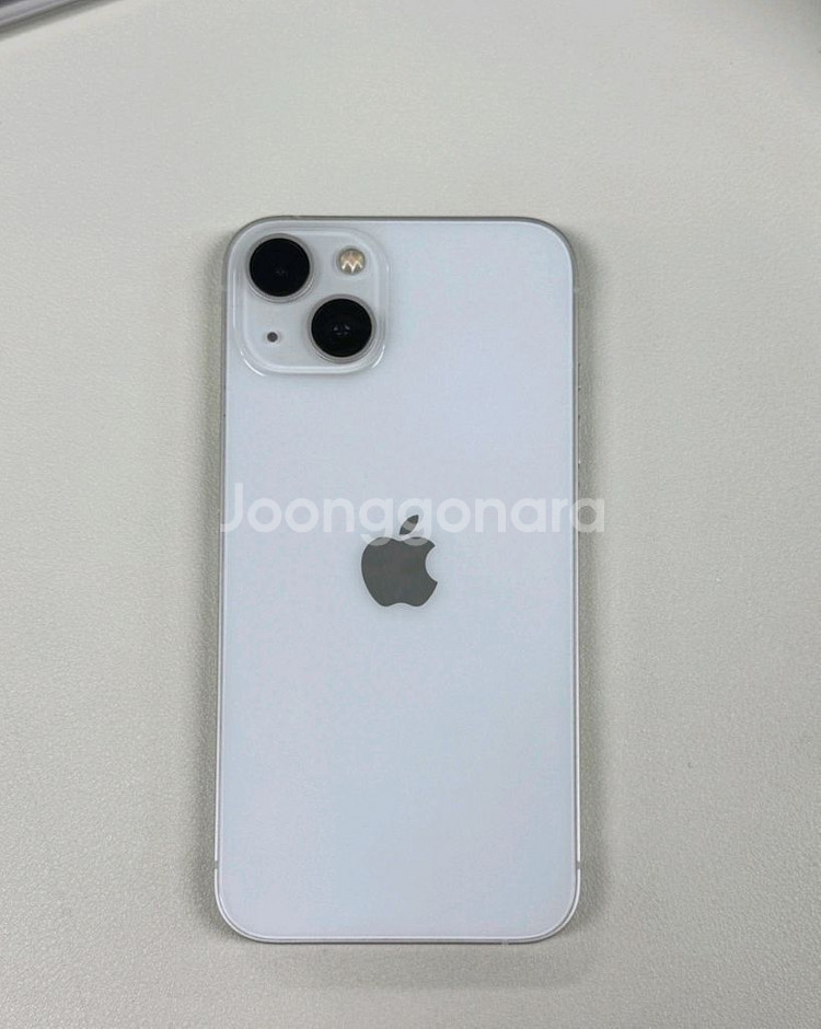 아이폰13 화이트 256GB 팔아요~--0