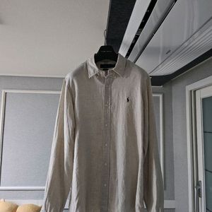 [거의 새것] 폴로 랄프로렌 린넨 셔츠 남방 L