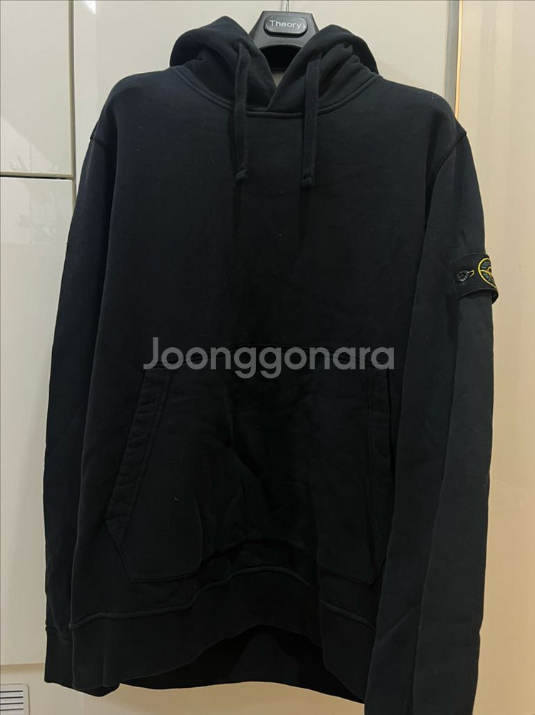 스톤아일랜드 블랙 후드티 xl (새상품급)--0