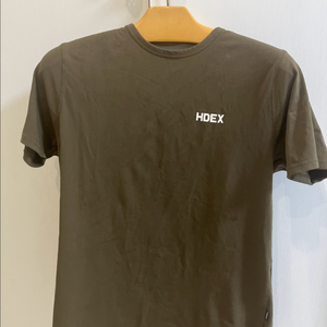 hdex 메인스몰 로고 반팔티 카키 L