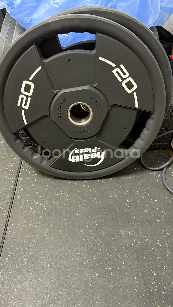 헬스플라자 20kg 원판--0