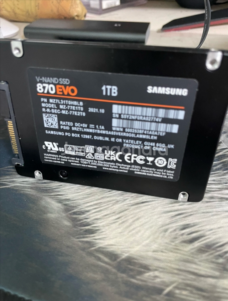 삼성 870 EVO 1TB SSD SATA--1