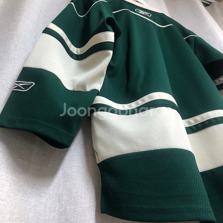 리복 NHL 미네소타 와일드 공식 하키 저지--8