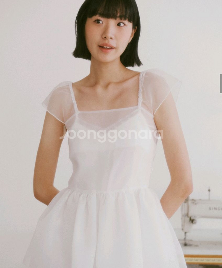 가니송 브라이덜 피오나 티어드 드레스 셀프웨딩드레스--2