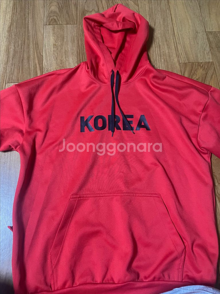 KOREA 나이키 후드티 레드--0
