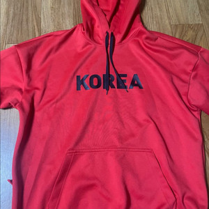 KOREA 나이키 후드티 레드