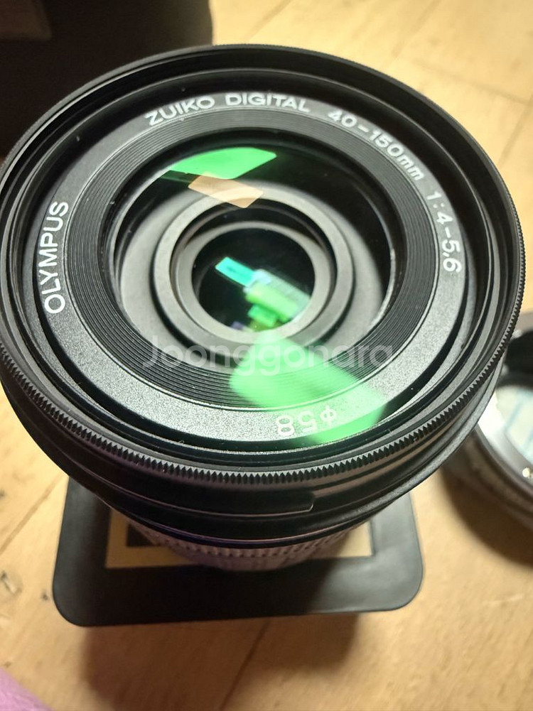 올림푸스 40-150mm렌즈와 변환링--2