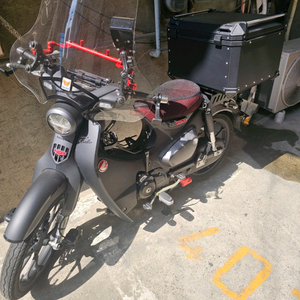 혼다 슈퍼커브 c125 무광 23년식 6@@@km