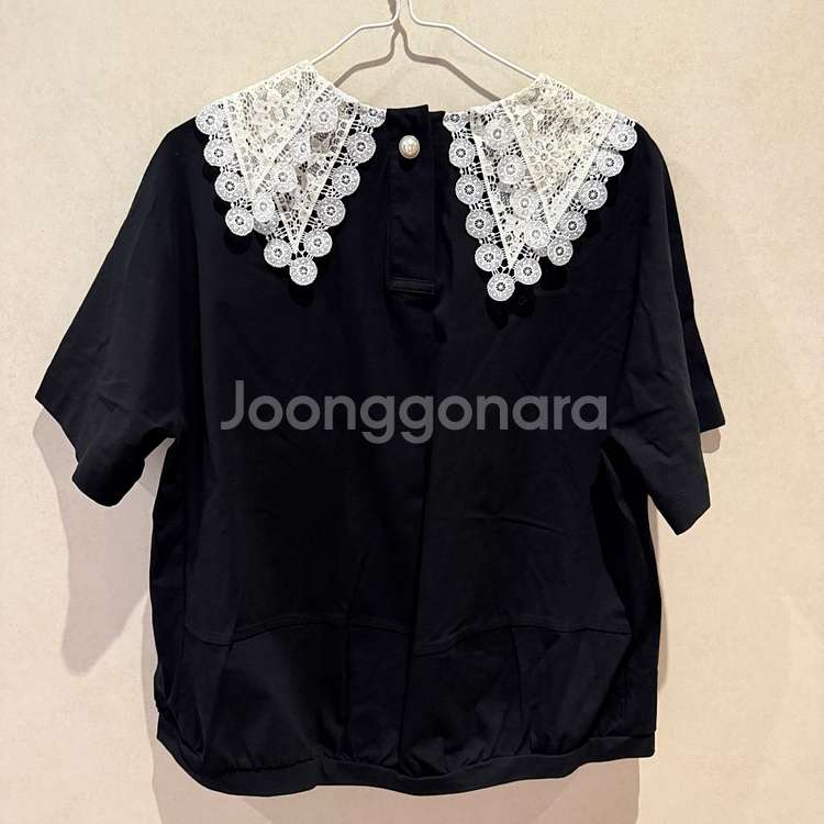 오즈세컨 레이스 칼라 티셔츠 [택포]--1