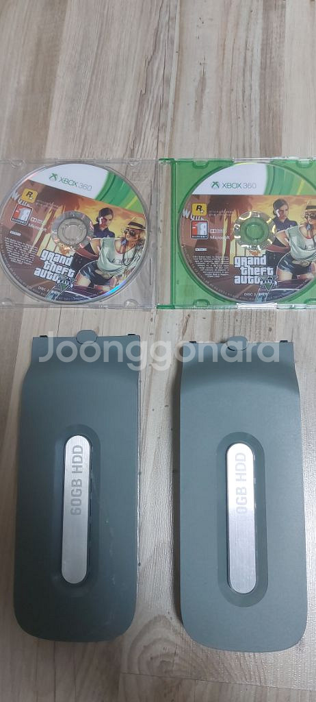 XBOX360 GTA5 + 하드디스크 박스 세트--0