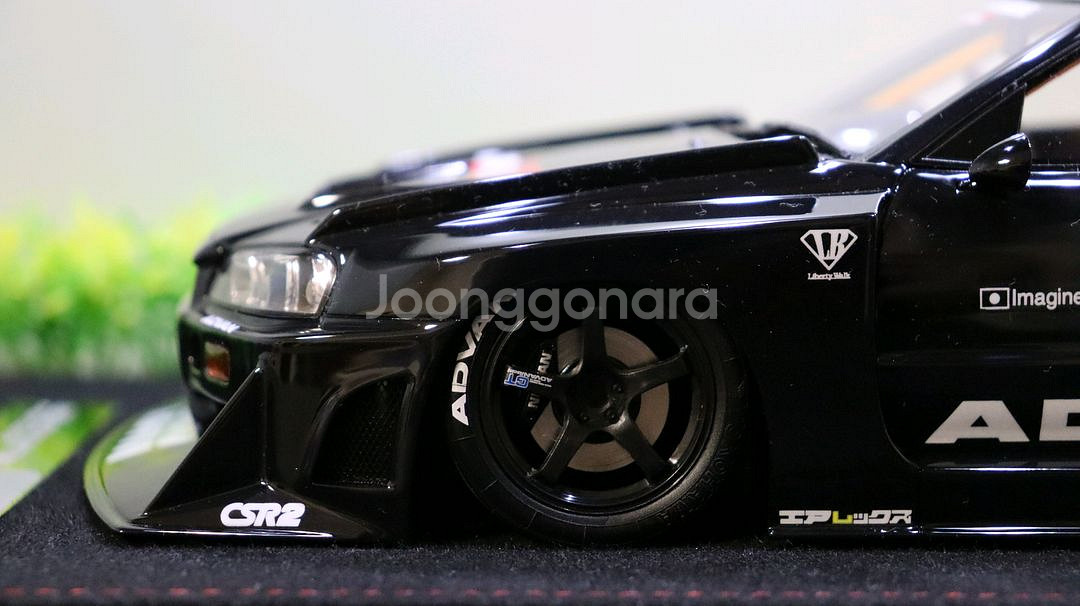 이노18 GTR LBWK 다이캐스트 오토아트 1:18--9
