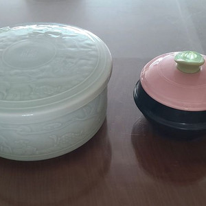 게르마늄 찬합과 뚝배기 일괄 만원