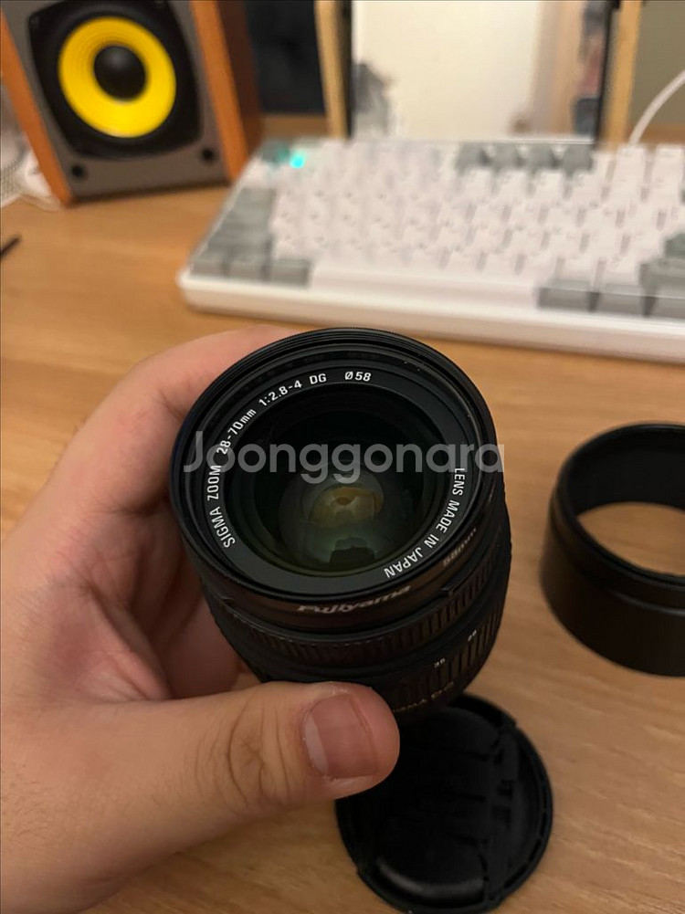 시그마 28-70mm 줌렌즈 캐논마운트--1