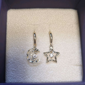 14k 별달 귀걸이