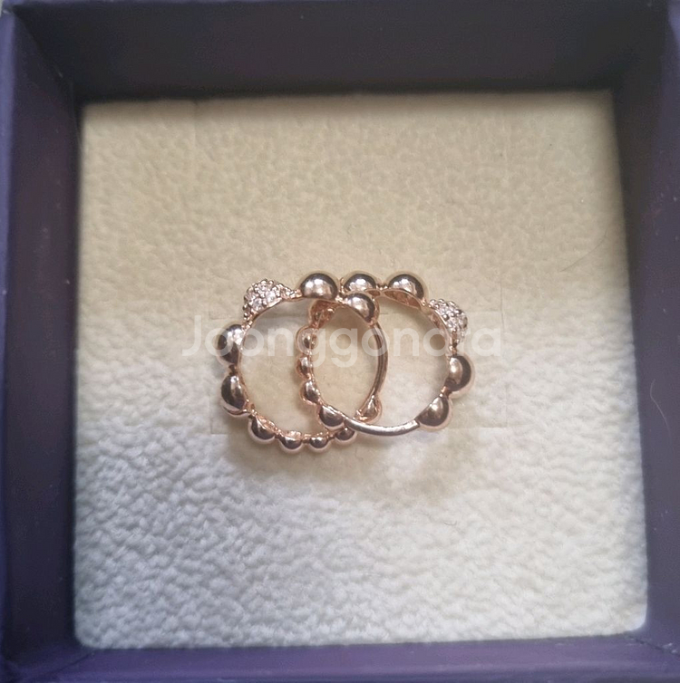 14k 볼볼이 귀걸이 (대)--1