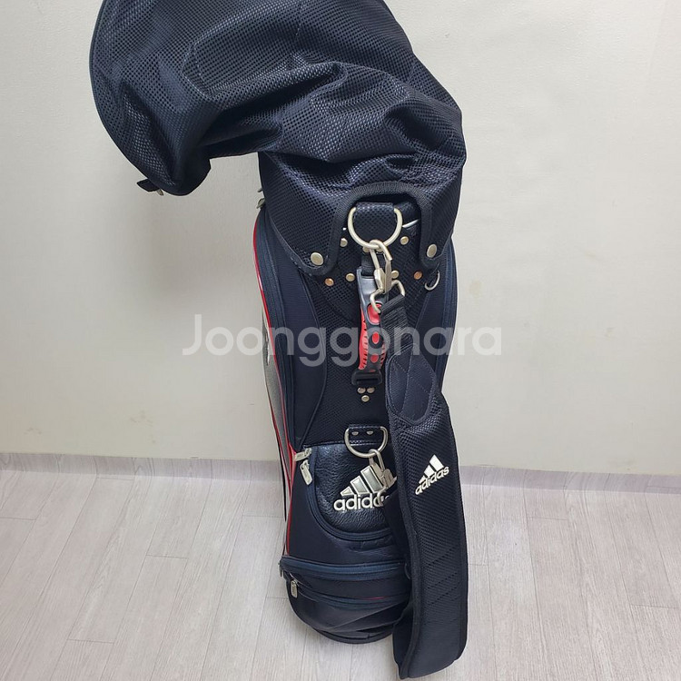 아디다스 캐디백 골프백 골프가방 블랙 검정 골프--2