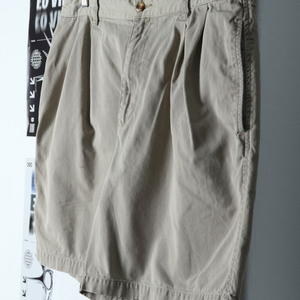 (L-XL) 타미힐피거 반바지 팬츠 작은오염 베이지