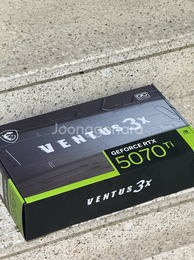 5070ti ventus 3x 풀박스--1