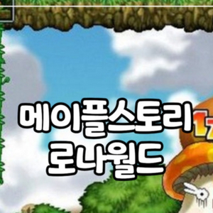 로나월드 1억메소 삽니다