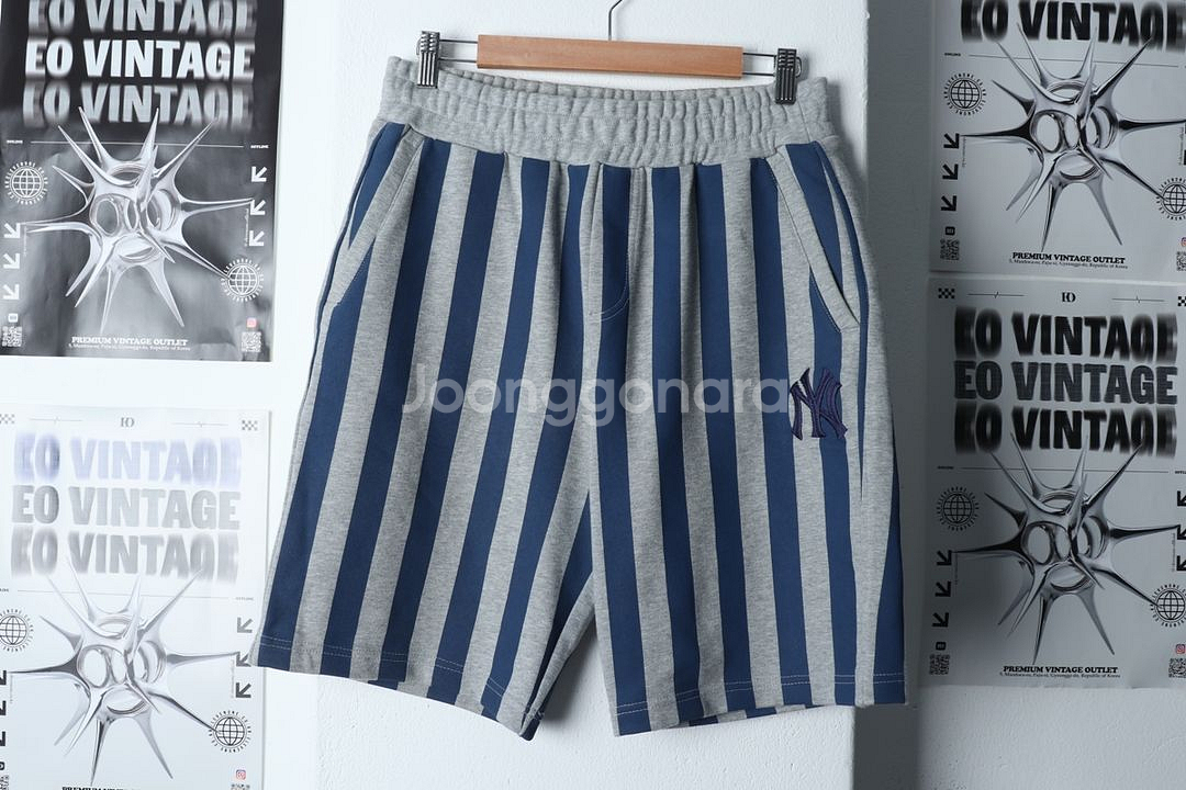 (M) MLB 엠엘비 반바지 팬츠 밴딩 양키스--4