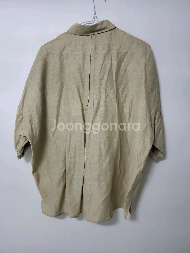 여성 캘빈클라인 박시 린넨셔츠 (새상품급.오버핏100)--6
