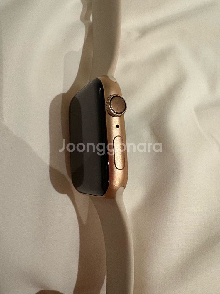 애플워치4 44mm 로즈골드--2
