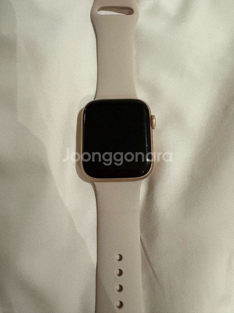 애플워치4 44mm 로즈골드--4