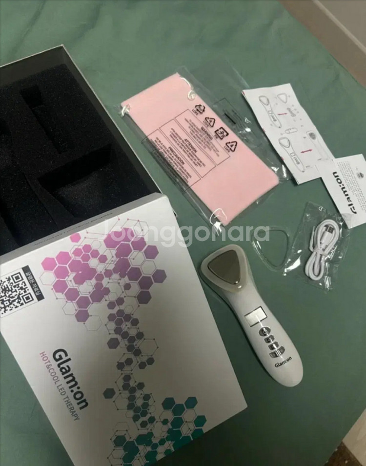 글램온 핫앤쿨 갈바닉 기기--0