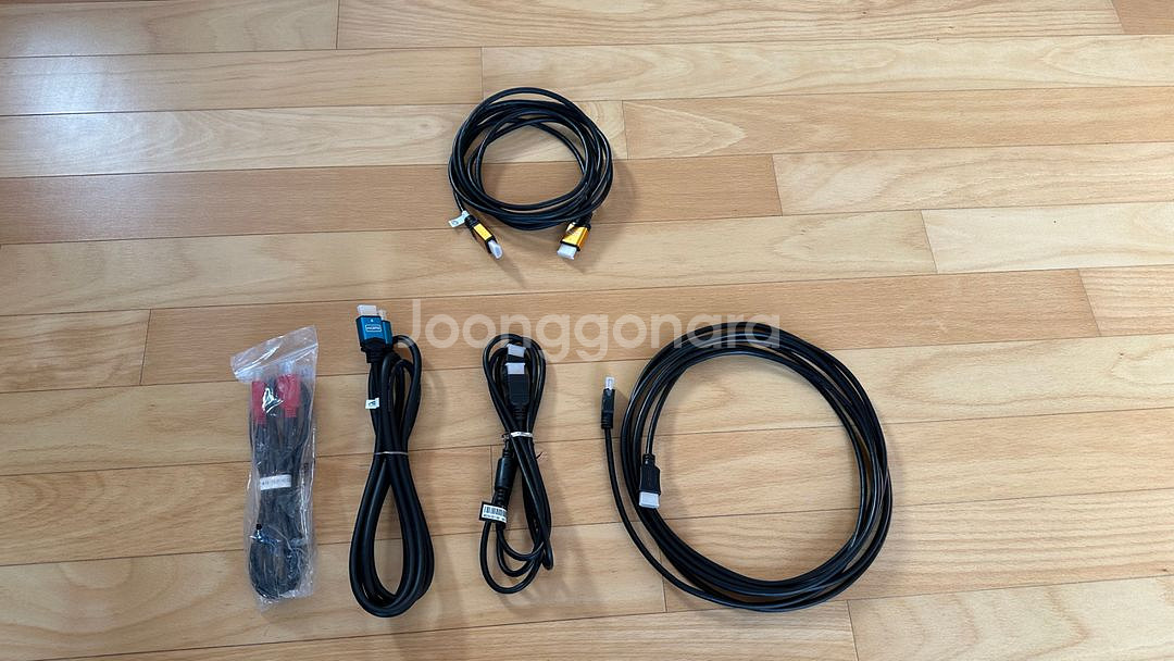 HDMI 에이치디엠아이 케이블 정품 새상품검정긴거 5미--0
