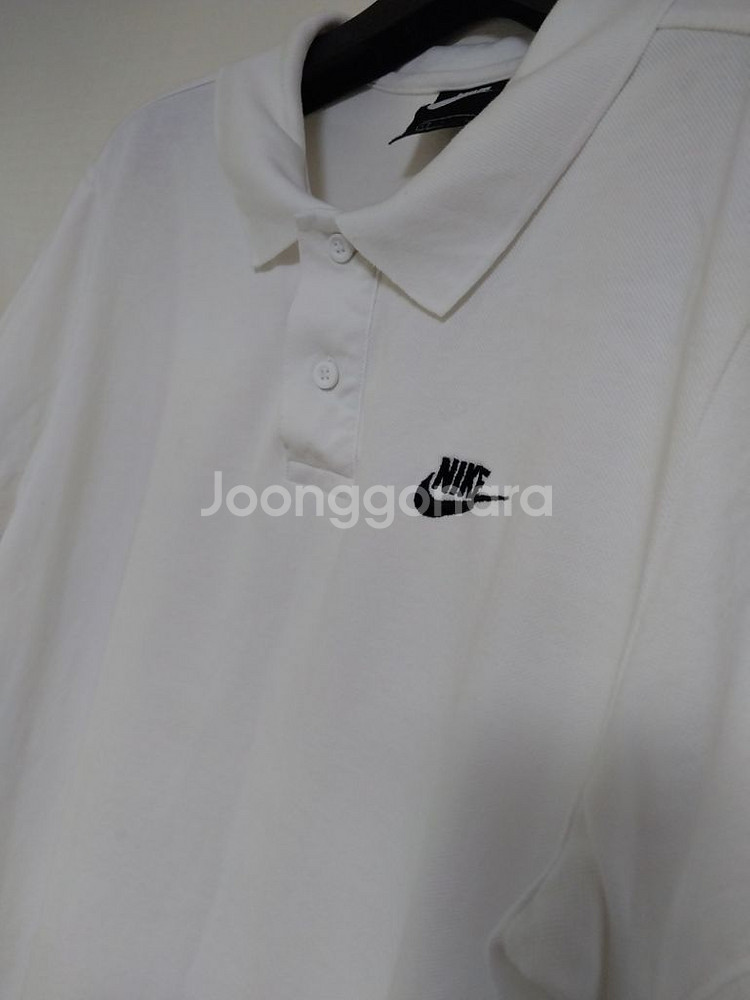 남성 나이키 NSW CE 매치업 카라 반팔티셔츠 (L--7
