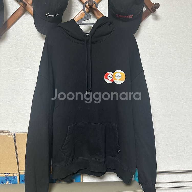 피치스 크림 로또 후드티--0