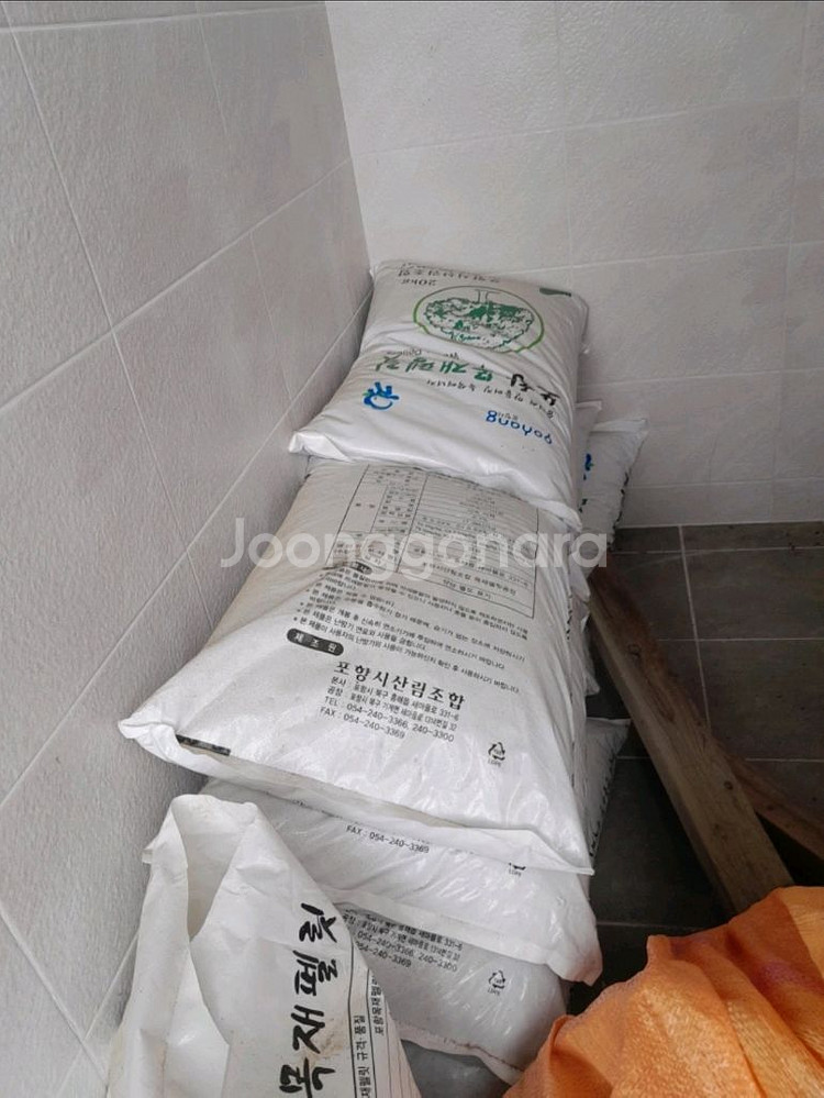 포항 고양이응가처리 & 연료용 목재 펠릿 새거 20kg--0