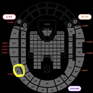 블랙핑크 콘서트 티켓 양도 판매 단석 일요일