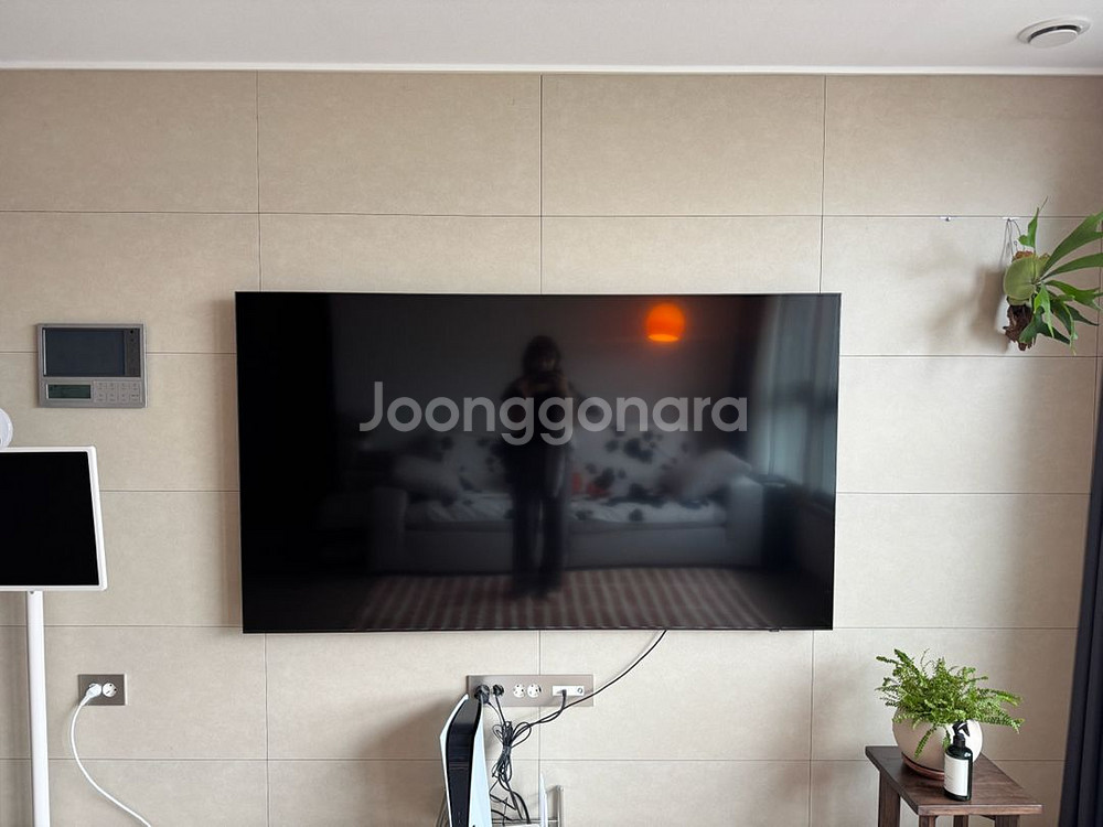 삼성 75인치 벽걸이 TV KQ75QNC85AFXKR--0