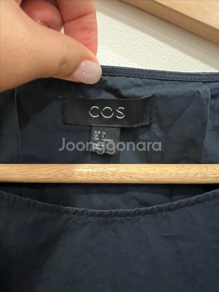 COS 네이비 반팔 원피스 34--2
