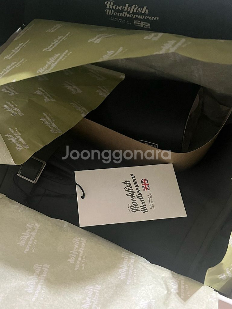 락피쉬 레인부츠 카키 230 (택배비 포함)--1