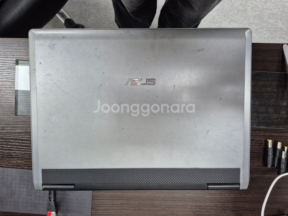 ASUS F3J 노트북 (작동확인/HDD,어댑터 없음)--0