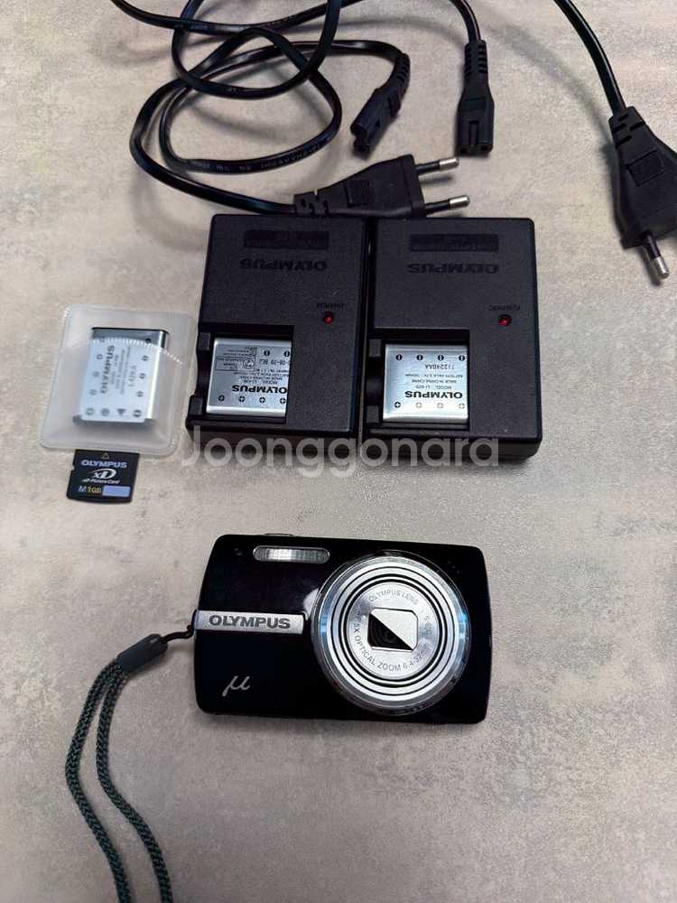 올림푸스 뮤 820 블랙 빈티지디카 디카 mju--0