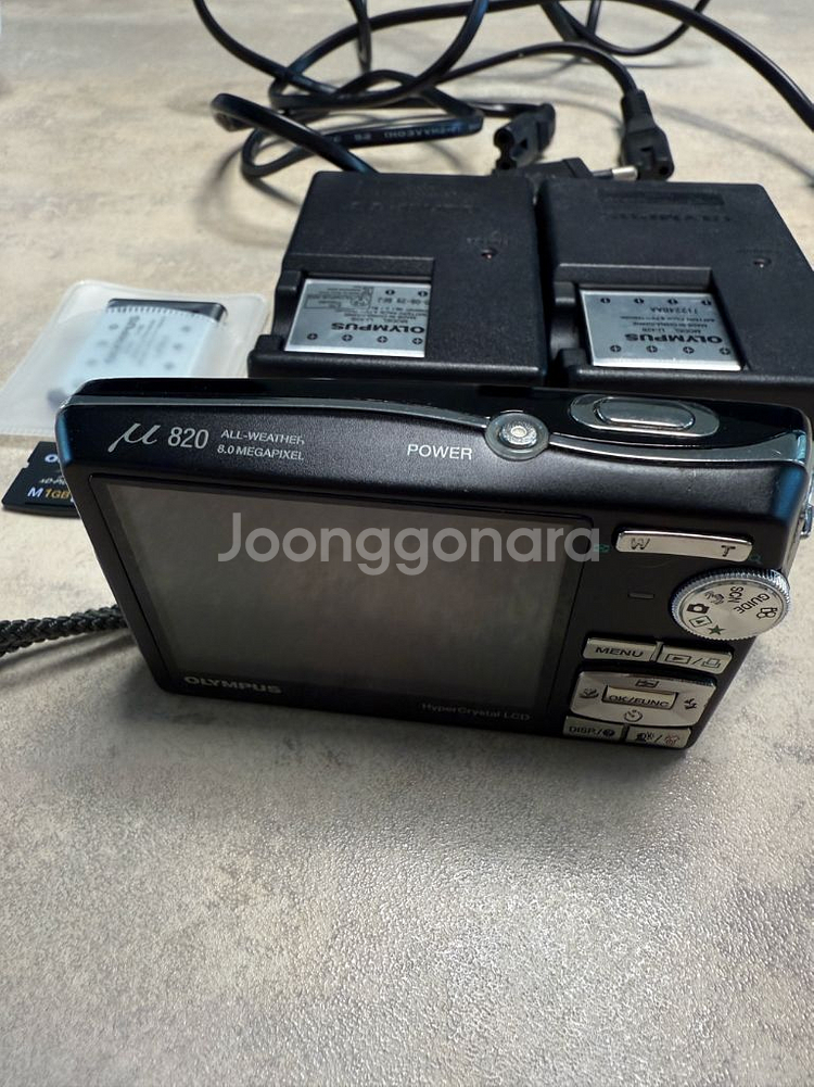 올림푸스 뮤 820 블랙 빈티지디카 디카 mju--2