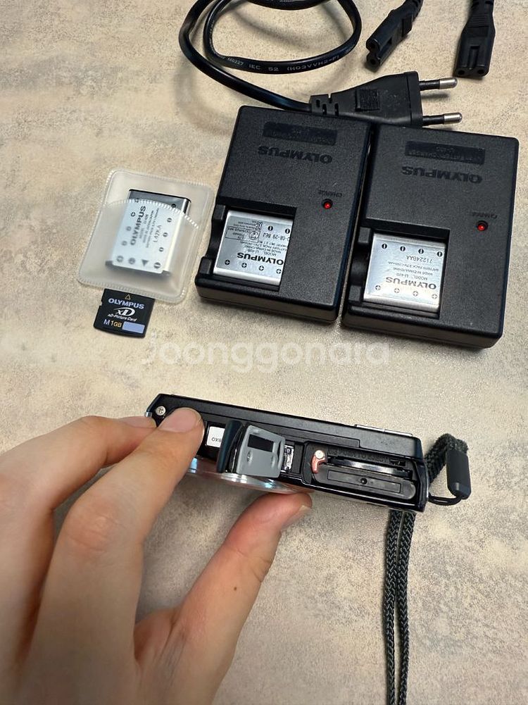 올림푸스 뮤 820 블랙 빈티지디카 디카 mju--4