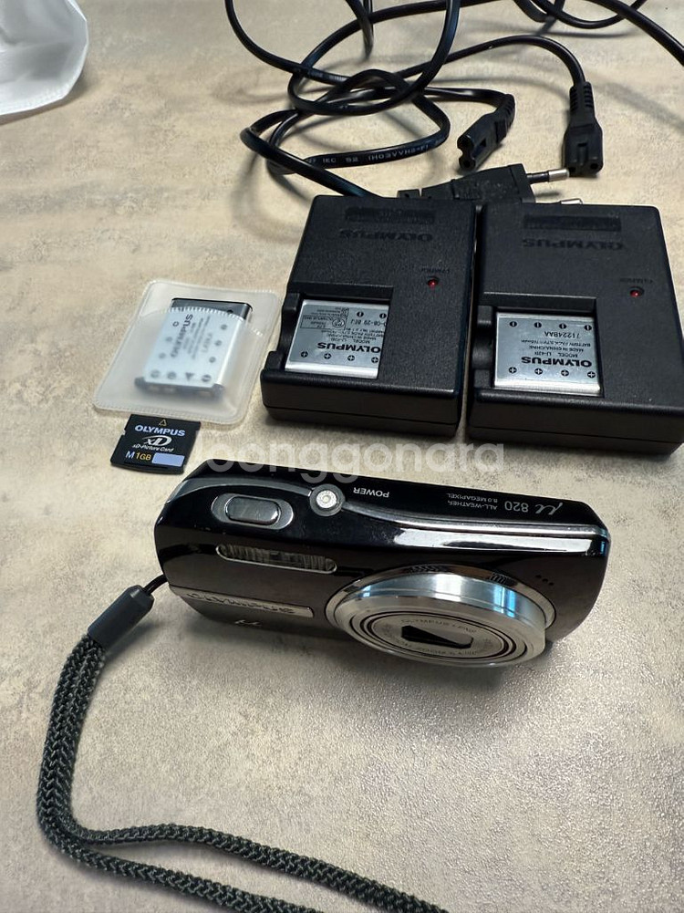 올림푸스 뮤 820 블랙 빈티지디카 디카 mju--1