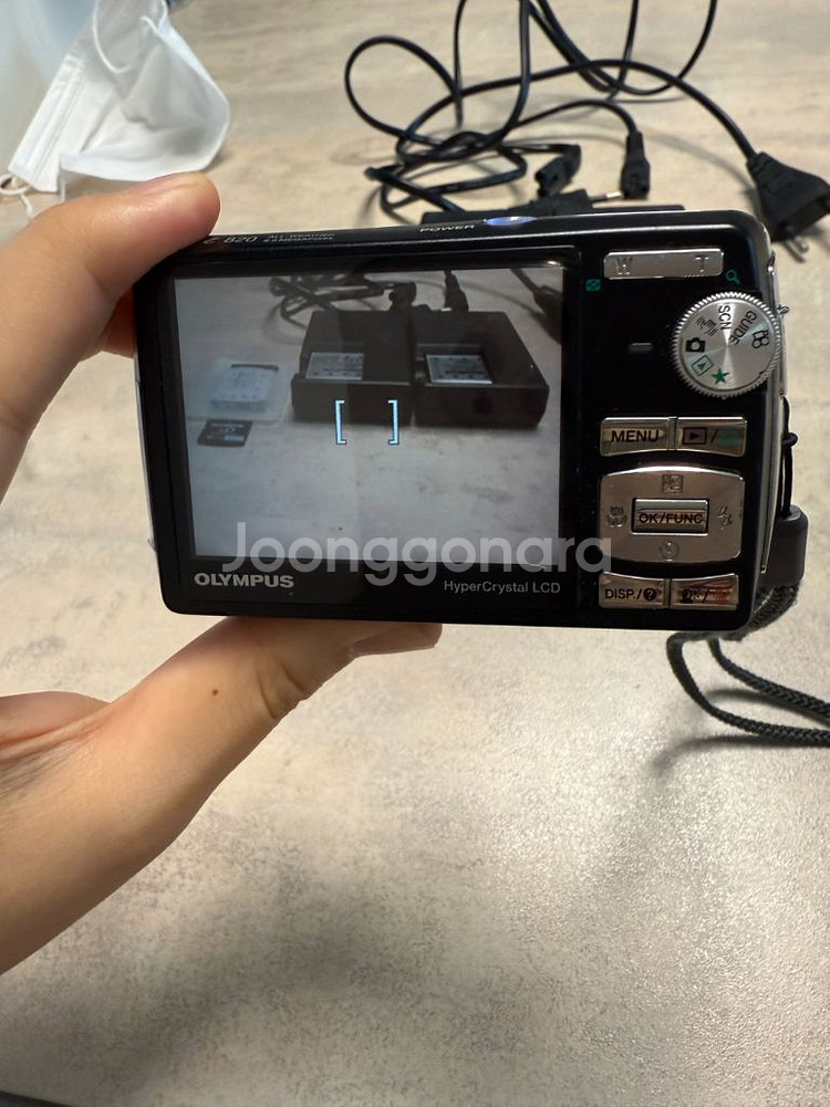 올림푸스 뮤 820 블랙 빈티지디카 디카 mju--5