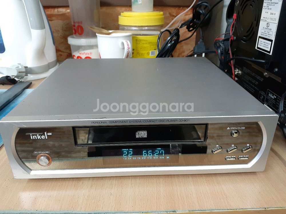 인켈 미니 CD-player(CD-801)--->3만--0