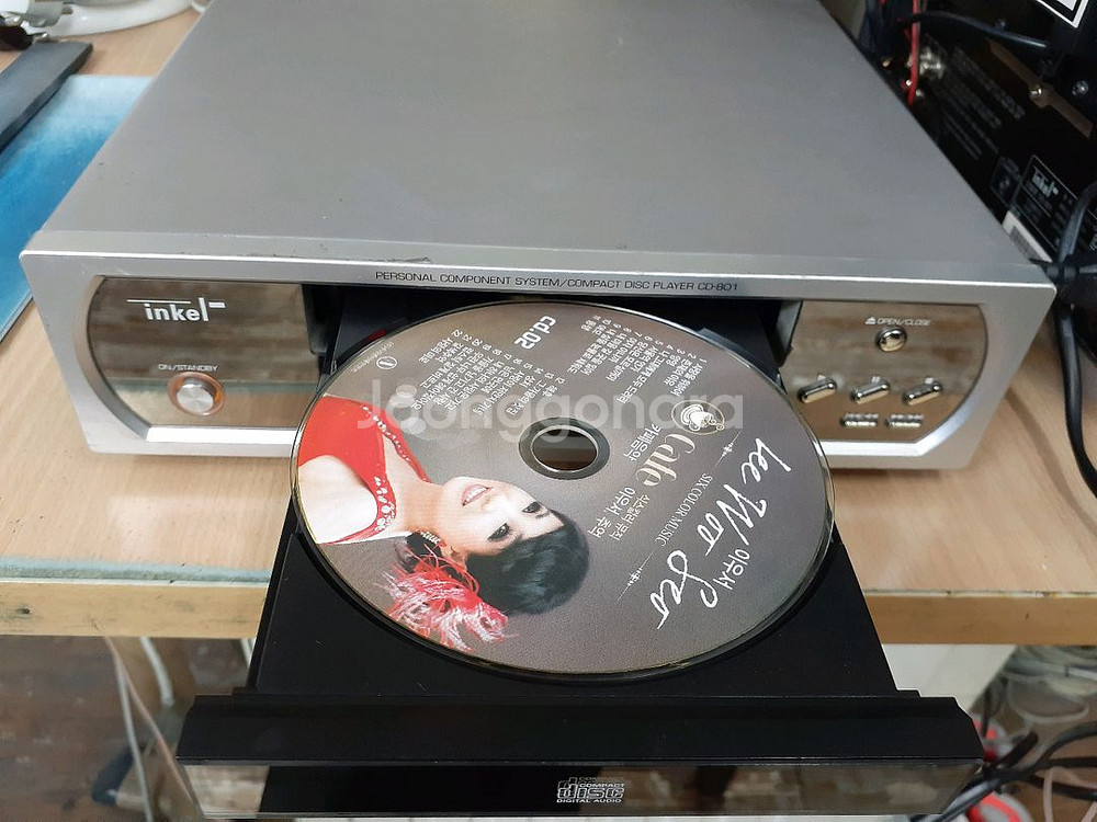 인켈 미니 CD-player(CD-801)--->3만--1