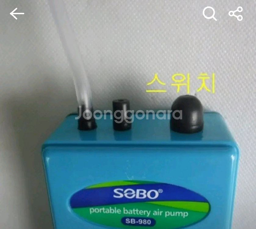 대형 투명두레박+기포기+베터리--3