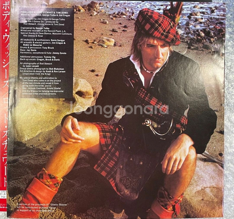 Rod Stewart / Body Wishes 엘피--2