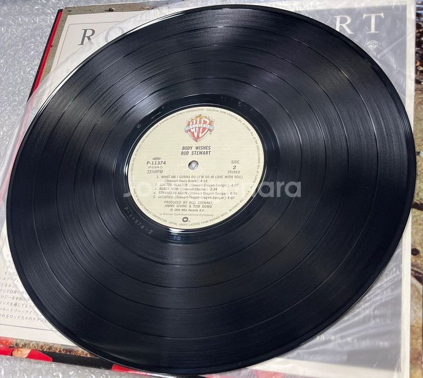 Rod Stewart / Body Wishes 엘피--8