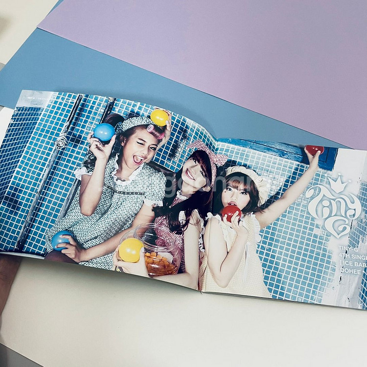 [중고음반/CD] 타이니지 4th 싱글 ICE BABY--8